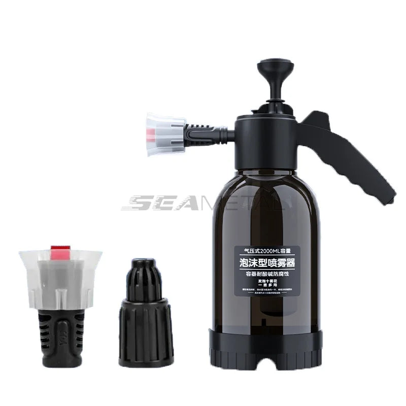 Transform Your Car Cleaning Experience with the 2L Hand Pump Foam Sprayer - High Pressure Foam Washer for Effortless Car and Home Cleaning