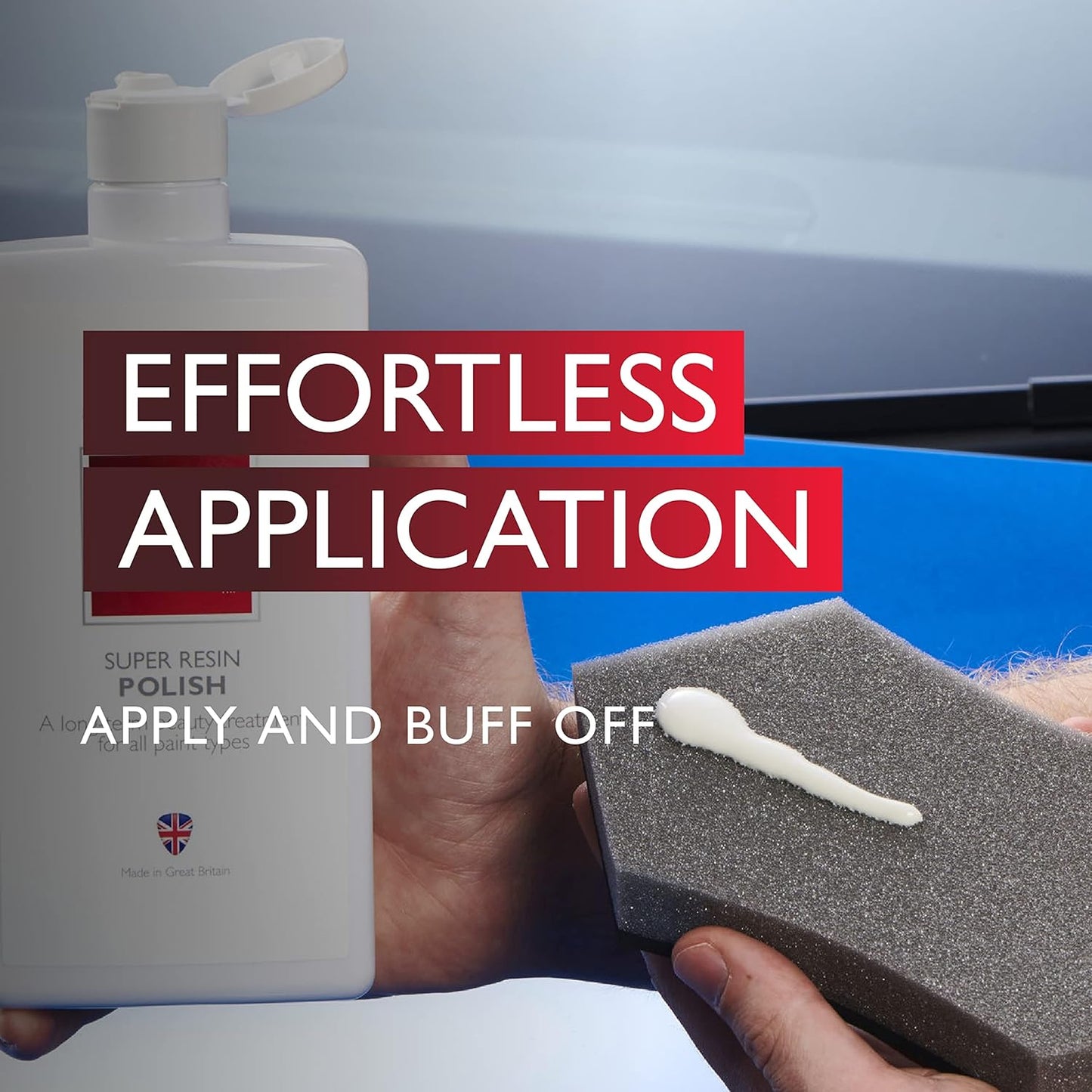 Achieve a Flawless Shine with Super Resin Polish - 1L High Performance Car Polish for Ultimate Detailing and Scratch Removal