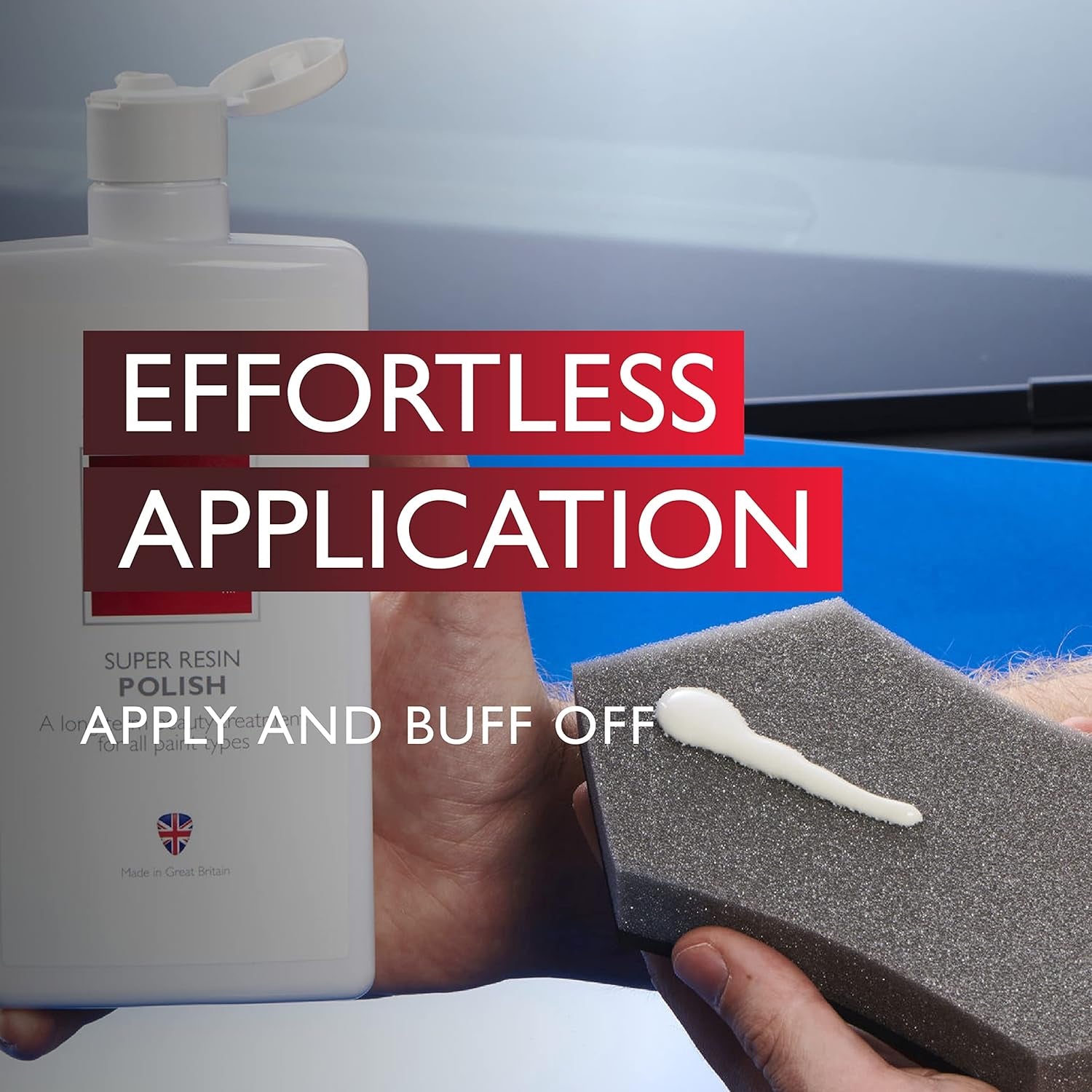 Achieve a Flawless Shine with Super Resin Polish - 1L High Performance Car Polish for Ultimate Detailing and Scratch Removal