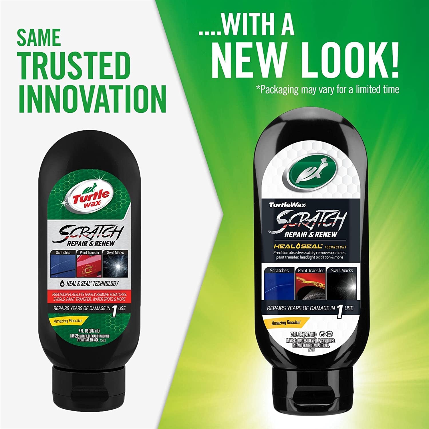 Revitalize Your Car's Finish with the 50935 Scratch Repair & Renew 2-Pack - Ultimate Paintwork Restorer for Light Scratches, Swirls, and Water Spots with Advanced Heal & Seal Technology